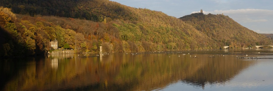 Seeschlösschen am Hengsteysee, Herdecke, Nordrhein-Westfalen, Deutschland, Europa