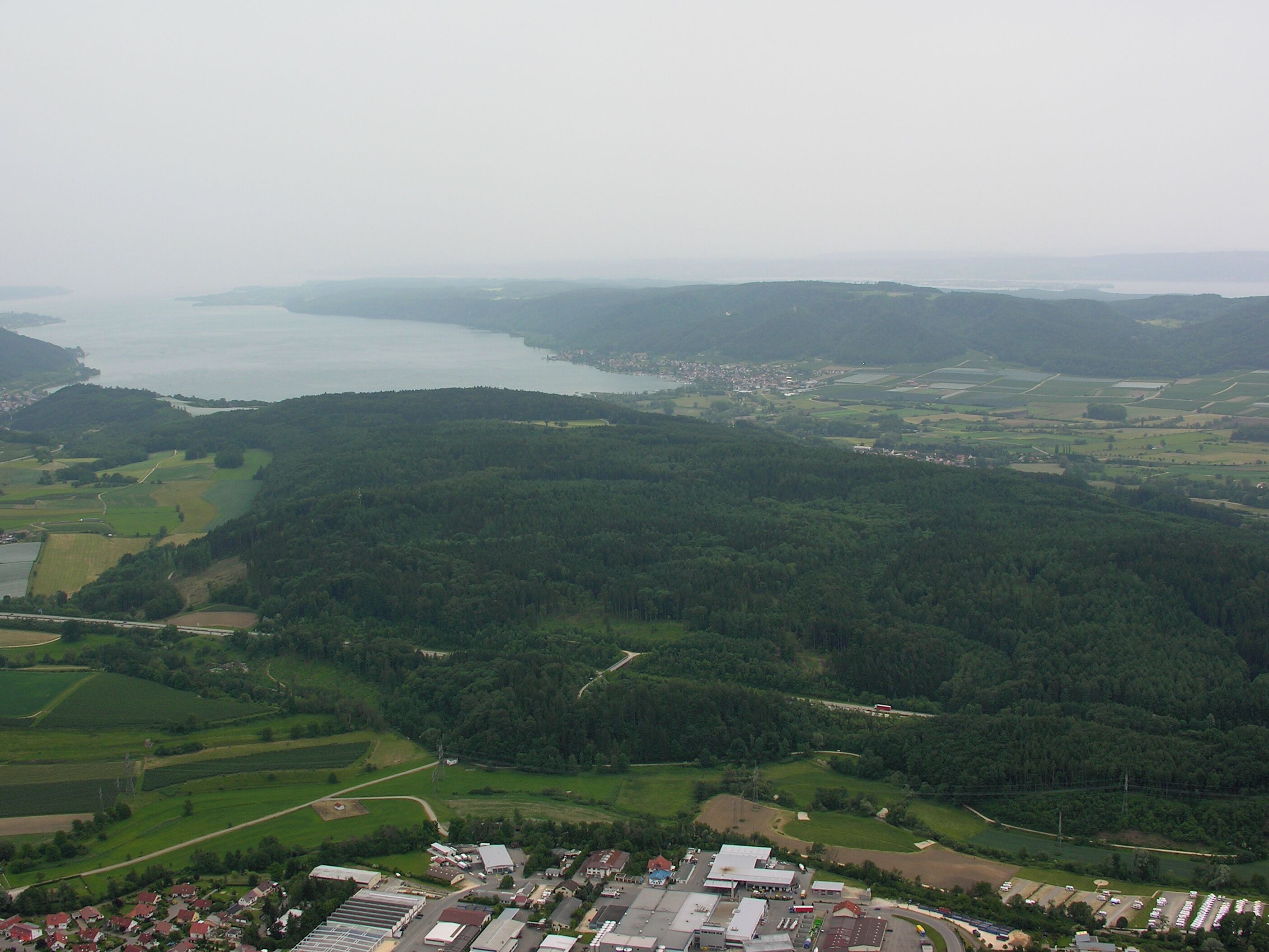 Germany, Baden-Württemberg, Overhead Stockach