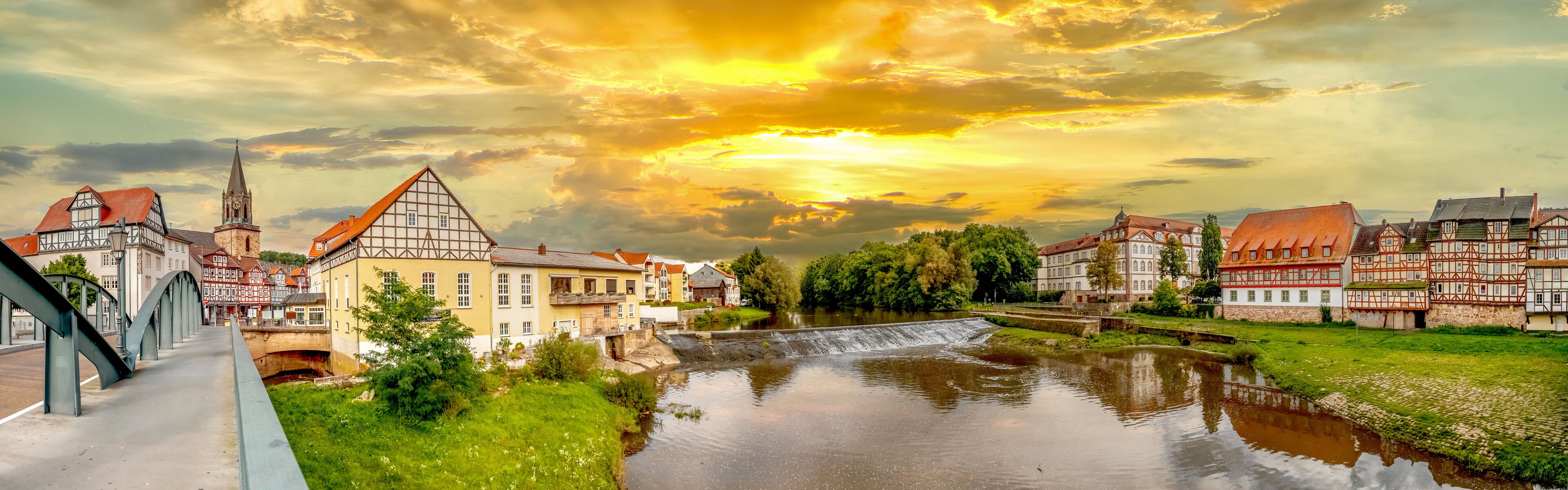 Altstadt, Rotenburg an der Fulda, Hessen, Deutschland 