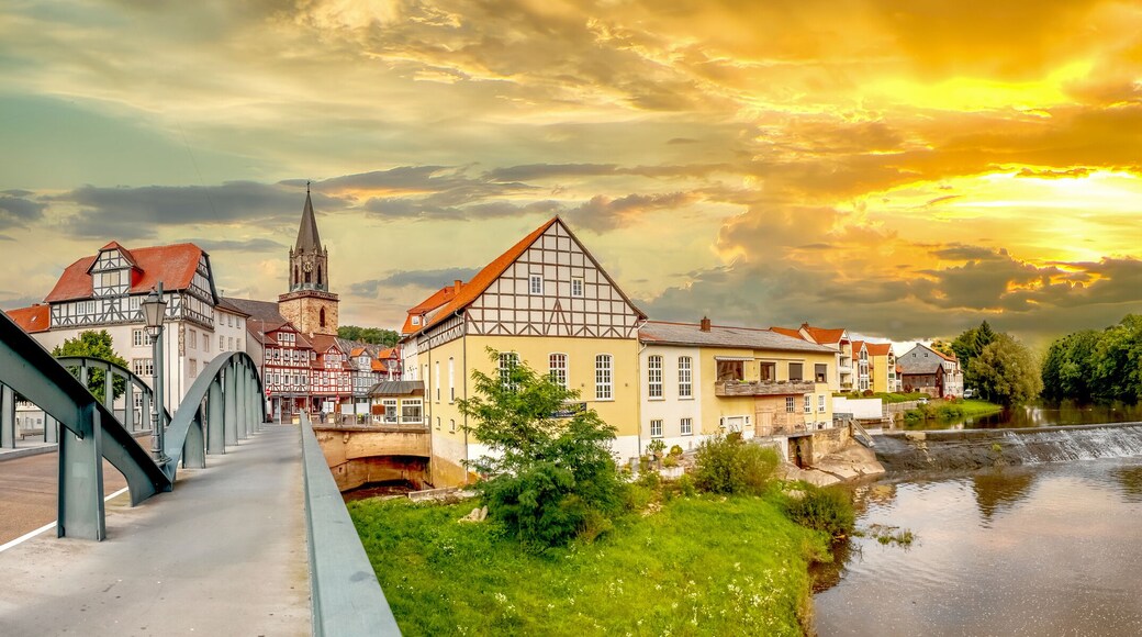 Altstadt, Rotenburg an der Fulda, Hessen, Deutschland