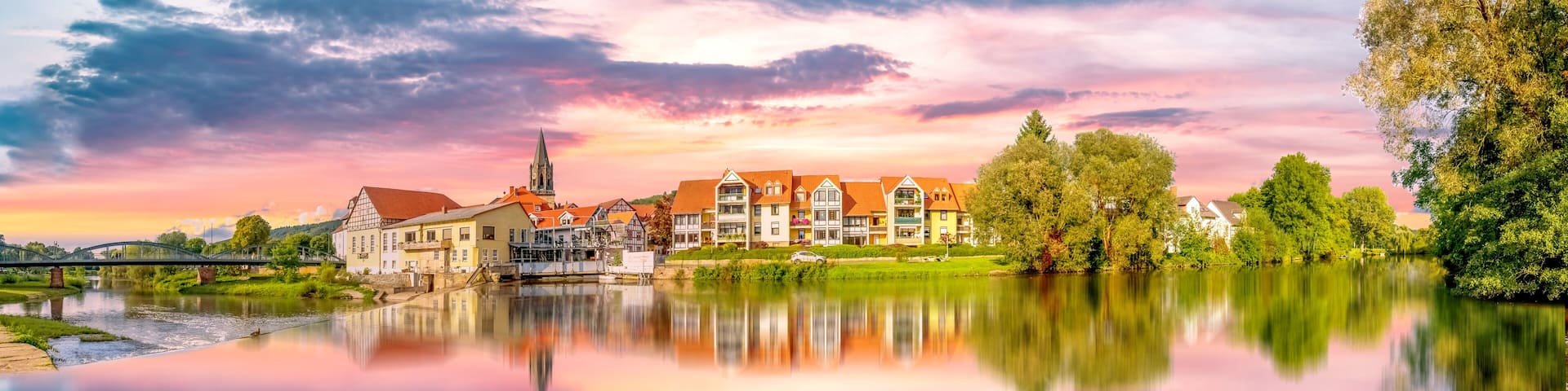 Altstadt, Rotenburg an der Fulda, Hessen, Deutschland
