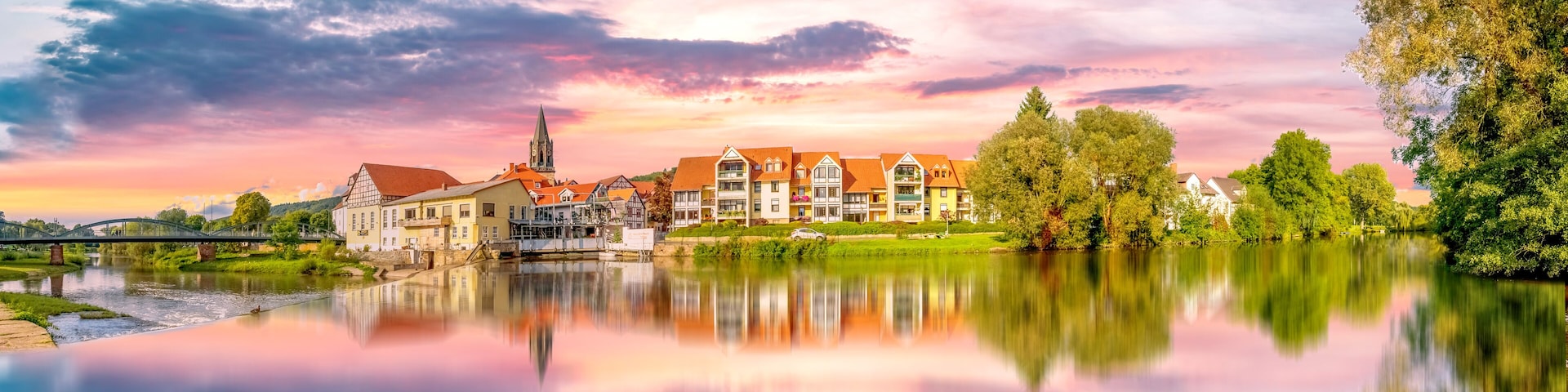 Altstadt, Rotenburg an der Fulda, Hessen, Deutschland