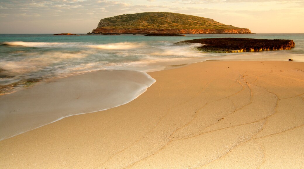 Playas de Comte. Sant Antoni de Portmany.Ibiza.Illes Balears.España.