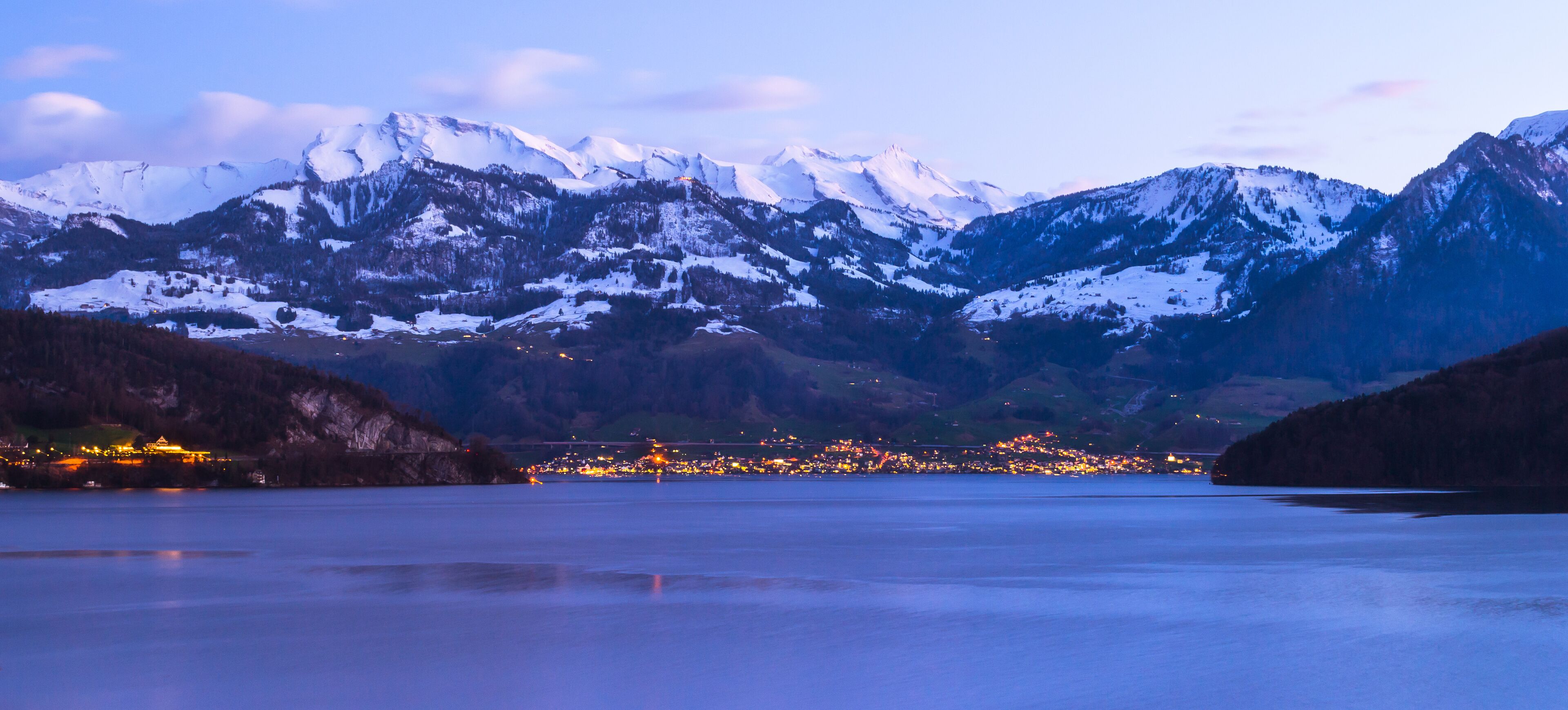 Beckenried. Switzerland, Alps.