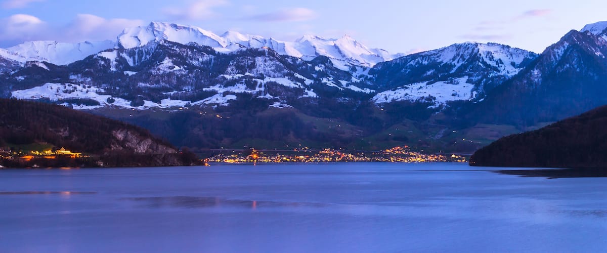 Beckenried. Switzerland, Alps.