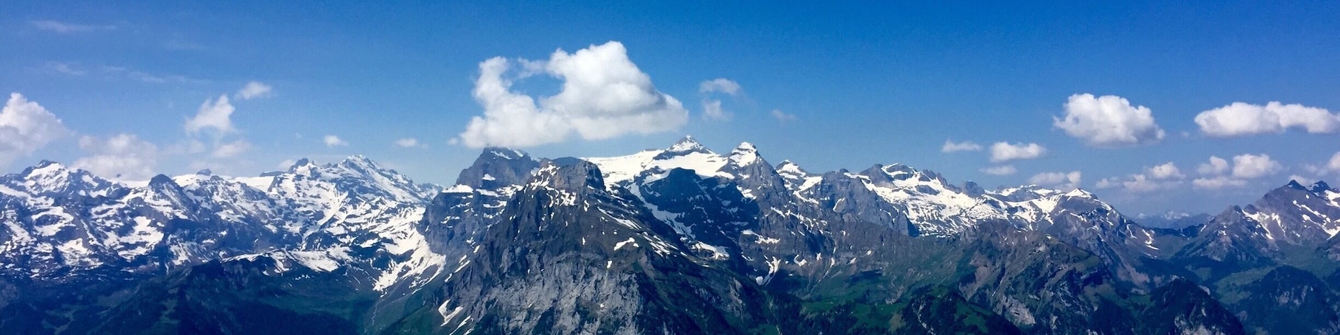 View from top of rophaien