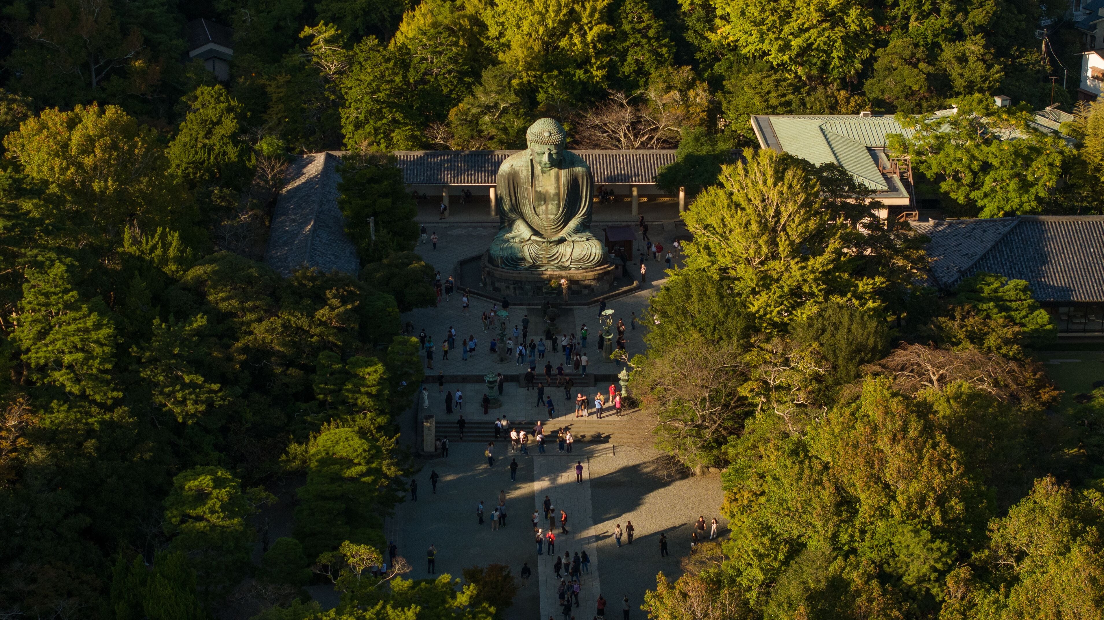 Kamakura Kotoku-in Temple Buddha Statue