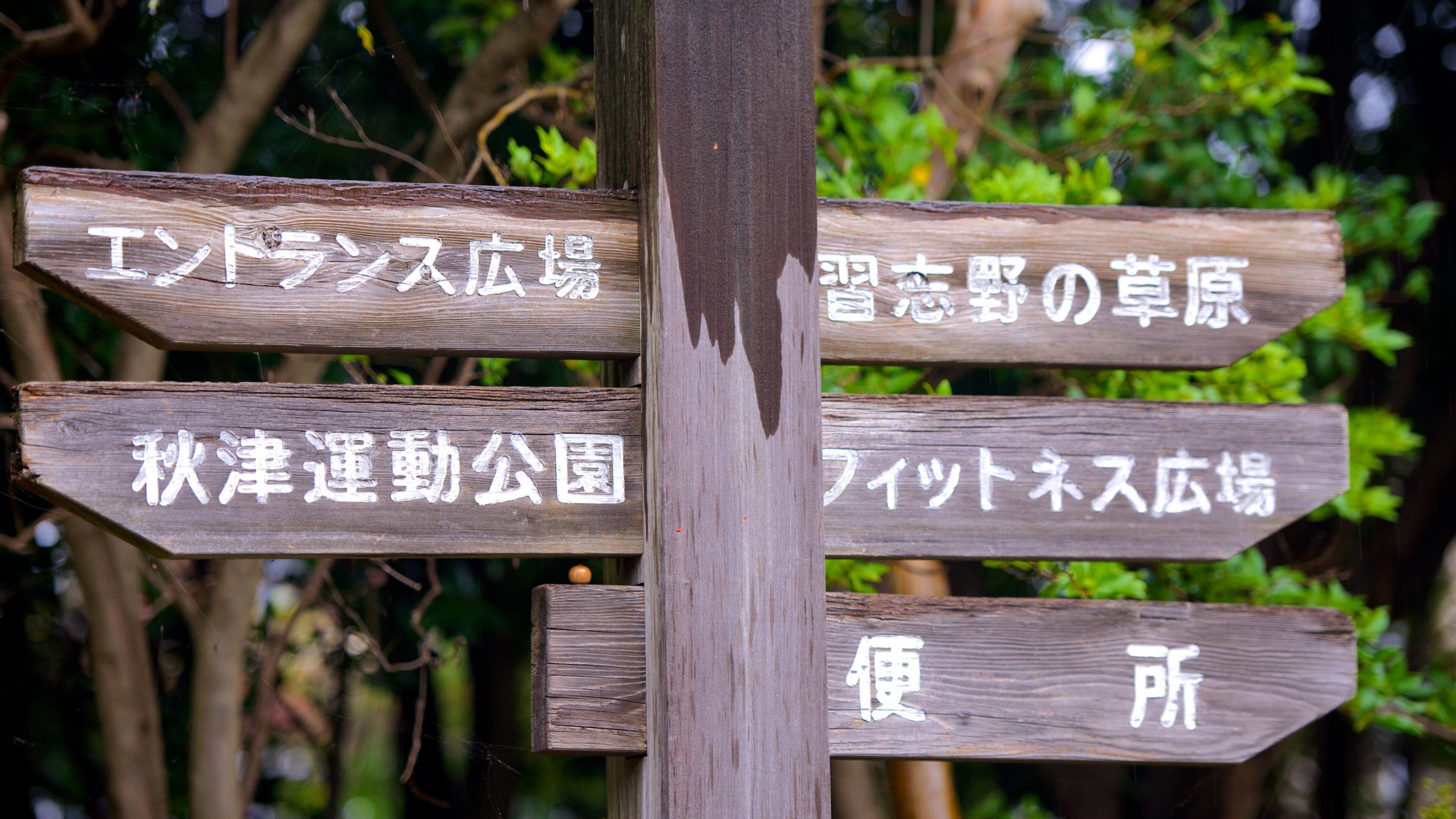 Narashino which includes signage