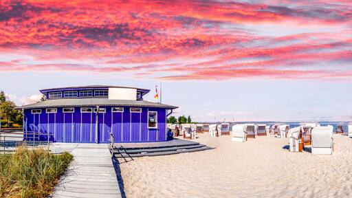 Strand, Uckermünde, Mecklenburg Vorpommern, Deutschland