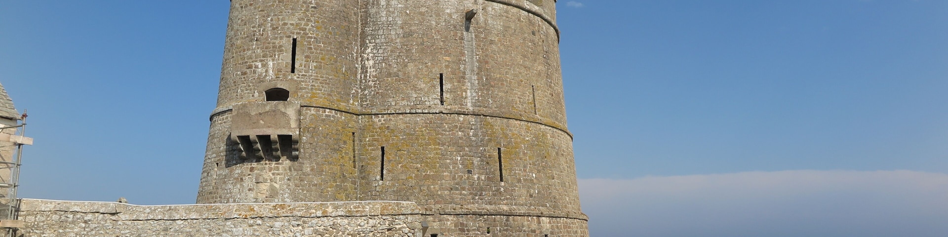 Vauban Turm auf der Insel Tatihou, Cotentin Normandie