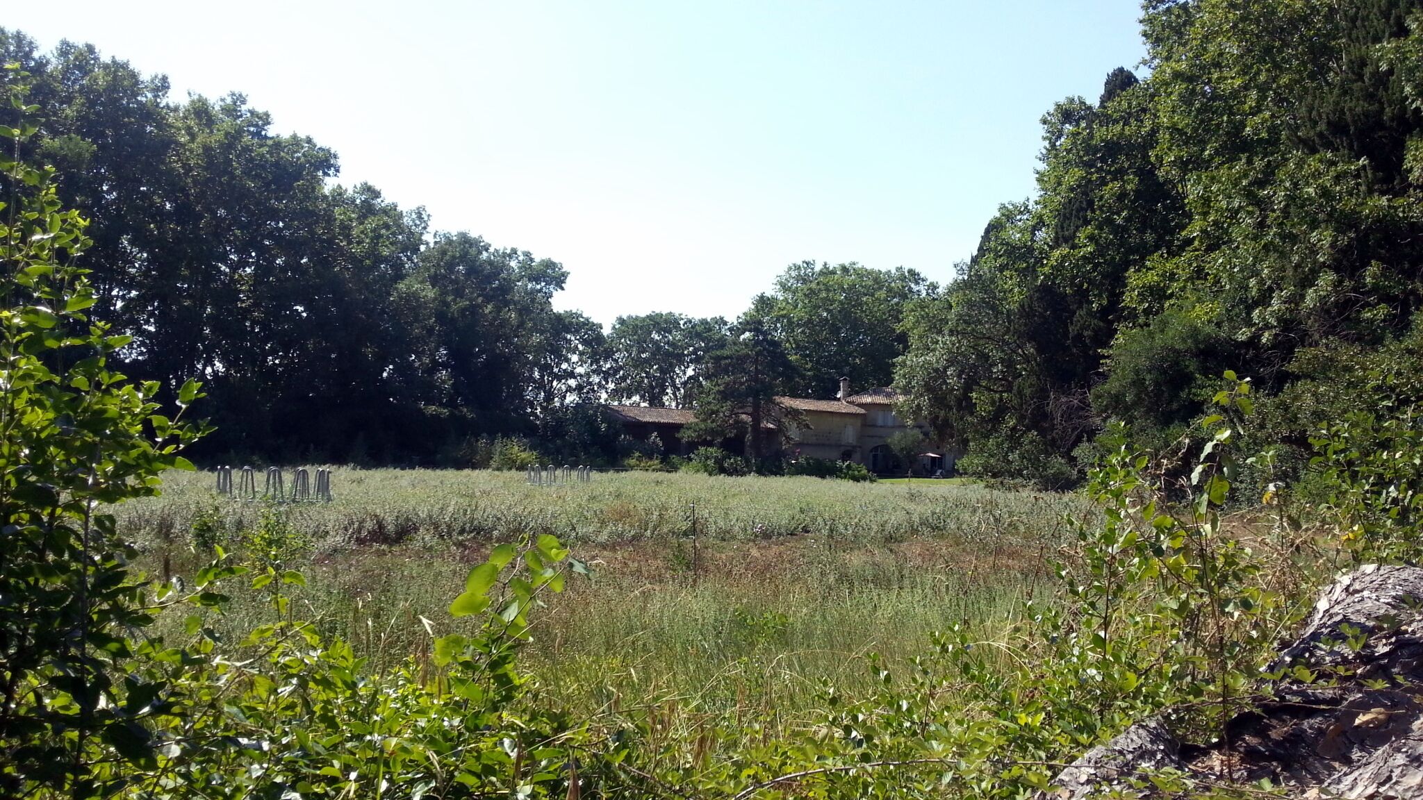 L'ancien pavillon de chasse du Château de Teillan.
