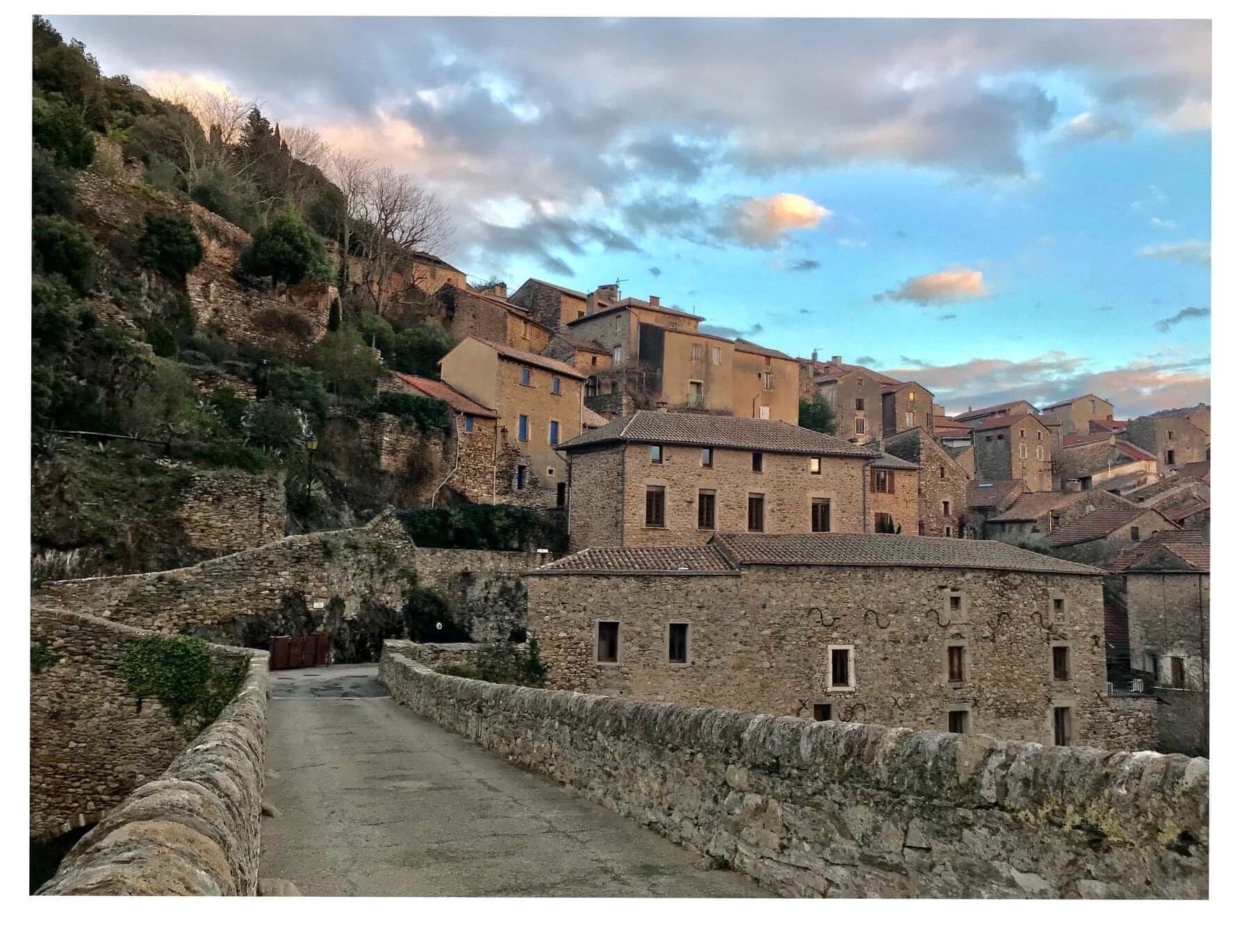Picturesque Village of Olargues, France