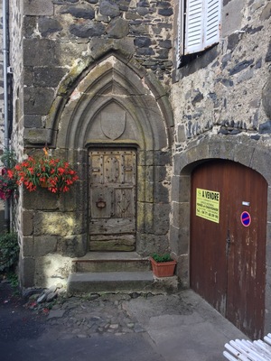 Beautiful town in the Cantal with very special cheese