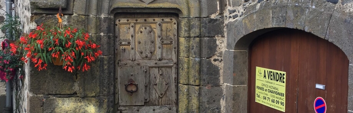 Beautiful town in the Cantal with very special cheese