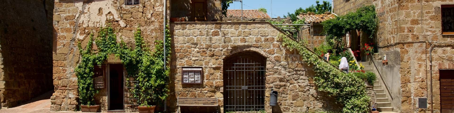 Sovana showing heritage architecture