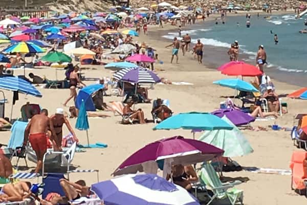 Beautiful colourful parasols 🏖