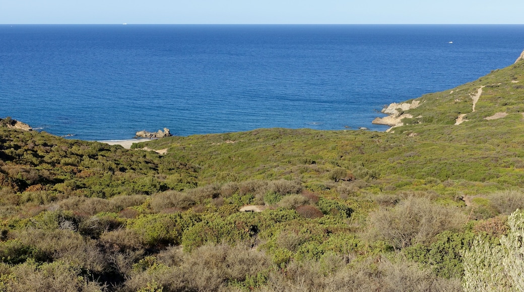 Strand von Portu de s’Illixi, Gemeinde Muravera, Sardinien, Italien