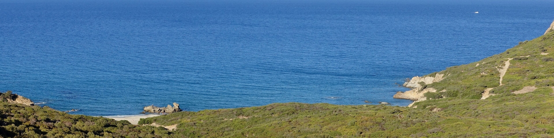 Strand von Portu de s’Illixi, Gemeinde Muravera, Sardinien, Italien