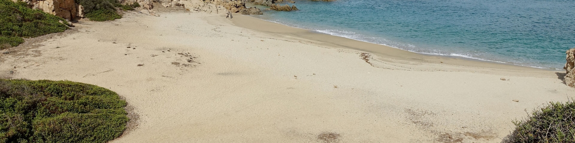 Strand von Portu de s’Illixi, Gemeinde Muravera, Sardinien, Italien