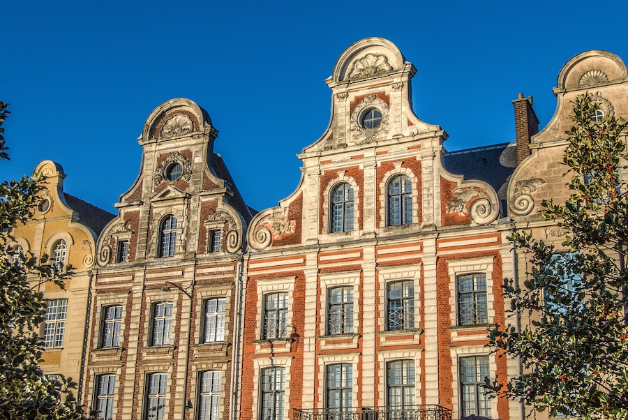 Façades et Maison urbaines des Flandres, Arras, France