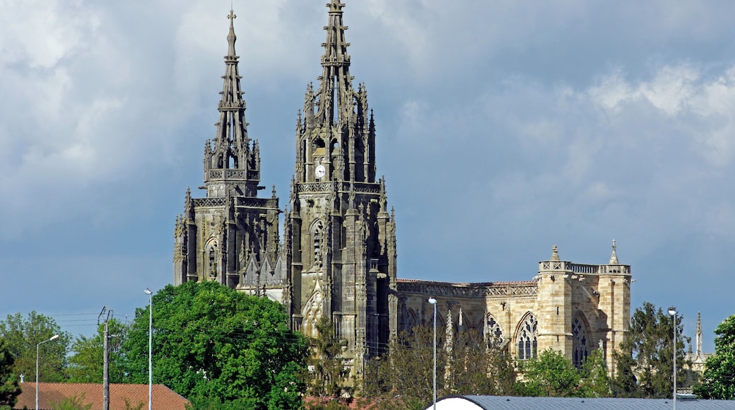 L'Épine (Marne) Basilique Notre-Dame de l'Épine. Une énorme basilique dans un petit village de quelques centaines d'âmes. Classée au Patrimoine Mondial de l'UNESCO en 1998, la Basilique Notre-Dame est un chef-d'oeuvre de style gothique flamboyant (XVe siècle). D'après la légende, la basilique aurait été construite à l'endroit où, la nuit de l'Annonciation en 1400, la vierge apparut à un berger dans un buisson d'épines enflammé. La construction de l'église débutera quelques années après, de nombreux pélerins venant se recueillir sur les lieux du miracle. On dit aussi que le grand-orgue, achevé en 1542, serait situé sur un puits qui produirait une eau miraculeuse pouvant rendre la fertilité aux femmes, mais depuis 1851, plus aucun miracle n'est reconnu. Hugo décrira le puits : « Dans une chapelle fermée au loquet, un puits fort profond, qui est un puits miraculeux, du reste fort humble, très simple et tout à fait pareil à un puits de village, comme il sied à un puits miraculeux. Le merveilleux édifice a poussé dessus. Ce puits a produit cette église comme un oignon produit une tulipe ». Au XVIIe siècle, l'Épine est une étape sur le chemin de Saint-Jacques-de-Compostelle. Construite de 1406 à 1527, l'église est élevée au rang de basilique en 1914. A la fin du XVIIIe siècle, on rasa la flèche nord pour y installer un télégraphe Chappe mais le 12 septembre 1802, le télégraphe fut balayé par un coup de vent. Paris envoya en urgence un autre mécanisme car le gouvernement souhaitait avoir des communications rapides avec Ratisbonne où se tenait une nouvelle diète*. En 1868 et une subvention de Napoléon III permit de restaurer la flèche dans un état proche de l'origine. La Basilique Notre-Dame de l’Epine a reçut la visite de nombreux écrivains : Victor Hugo en 1842, Mérimée en 1834, Alexandre Dumas, Joris-Karl Huysmans, Paul Claudel, Paul Fort... La basilique comprendrait 123 gargouilles toutes plus expressives les unes que les autres. L'édifice a été restauré en 2014 - 2015. La Diète d'Empire, préparée dès 1802, se tint en février 1803. L'Empire ne peut s'opposer à un remaniement de l'Allemagne voulu par le Premier consul Bonaparte. <a href="https://fr.wikipedia.org/wiki/Basilique_Notre-Dame_de_l'Épine" rel="nofollow">fr.wikipedia.org/wiki/Basilique_Notre-Dame_de_l%27Épine</a> <a href="http://www.telegraphe-chappe.com/chappe/strasb/lepine/lepine.html" rel="nofollow">www.telegraphe-chappe.com/chappe/strasb/lepine/lepine.html</a> <a href="https://www.estrepublicain.fr/actualite/2012/07/26/la-basilique-decapitee" rel="nofollow">www.estrepublicain.fr/actualite/2012/07/26/la-basilique-d...</a> <a href="https://www.fondation-patrimoine.org/les-projets/basilique-notre-dame-de-l-epine" rel="nofollow">www.fondation-patrimoine.org/les-projets/basilique-notre-...</a>