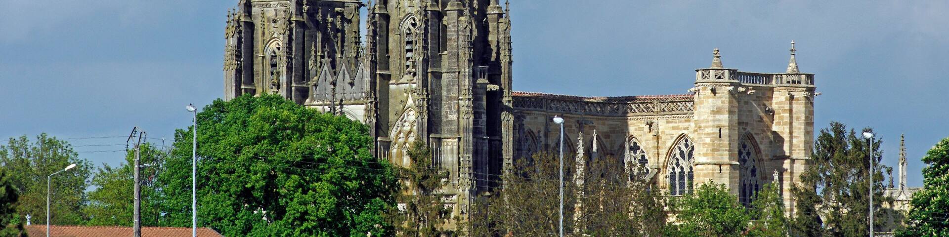 L'Épine (Marne) Basilique Notre-Dame de l'Épine. Une énorme basilique dans un petit village de quelques centaines d'âmes. Classée au Patrimoine Mondial de l'UNESCO en 1998, la Basilique Notre-Dame est un chef-d'oeuvre de style gothique flamboyant (XVe siècle). D'après la légende, la basilique aurait été construite à l'endroit où, la nuit de l'Annonciation en 1400, la vierge apparut à un berger dans un buisson d'épines enflammé. La construction de l'église débutera quelques années après, de nombreux pélerins venant se recueillir sur les lieux du miracle. On dit aussi que le grand-orgue, achevé en 1542, serait situé sur un puits qui produirait une eau miraculeuse pouvant rendre la fertilité aux femmes, mais depuis 1851, plus aucun miracle n'est reconnu. Hugo décrira le puits : « Dans une chapelle fermée au loquet, un puits fort profond, qui est un puits miraculeux, du reste fort humble, très simple et tout à fait pareil à un puits de village, comme il sied à un puits miraculeux. Le merveilleux édifice a poussé dessus. Ce puits a produit cette église comme un oignon produit une tulipe ». Au XVIIe siècle, l'Épine est une étape sur le chemin de Saint-Jacques-de-Compostelle. Construite de 1406 à 1527, l'église est élevée au rang de basilique en 1914. A la fin du XVIIIe siècle, on rasa la flèche nord pour y installer un télégraphe Chappe mais le 12 septembre 1802, le télégraphe fut balayé par un coup de vent. Paris envoya en urgence un autre mécanisme car le gouvernement souhaitait avoir des communications rapides avec Ratisbonne où se tenait une nouvelle diète*. En 1868 et une subvention de Napoléon III permit de restaurer la flèche dans un état proche de l'origine. La Basilique Notre-Dame de l’Epine a reçut la visite de nombreux écrivains : Victor Hugo en 1842, Mérimée en 1834, Alexandre Dumas, Joris-Karl Huysmans, Paul Claudel, Paul Fort... La basilique comprendrait 123 gargouilles toutes plus expressives les unes que les autres. L'édifice a été restauré en 2014 - 2015. La Diète d'Empire, préparée dès 1802, se tint en février 1803. L'Empire ne peut s'opposer à un remaniement de l'Allemagne voulu par le Premier consul Bonaparte. <a href="https://fr.wikipedia.org/wiki/Basilique_Notre-Dame_de_l'Épine" rel="nofollow">fr.wikipedia.org/wiki/Basilique_Notre-Dame_de_l%27Épine</a> <a href="http://www.telegraphe-chappe.com/chappe/strasb/lepine/lepine.html" rel="nofollow">www.telegraphe-chappe.com/chappe/strasb/lepine/lepine.html</a> <a href="https://www.estrepublicain.fr/actualite/2012/07/26/la-basilique-decapitee" rel="nofollow">www.estrepublicain.fr/actualite/2012/07/26/la-basilique-d...</a> <a href="https://www.fondation-patrimoine.org/les-projets/basilique-notre-dame-de-l-epine" rel="nofollow">www.fondation-patrimoine.org/les-projets/basilique-notre-...</a>