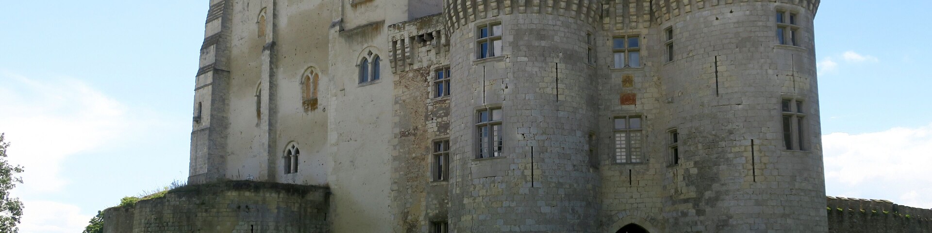 Castle of Nogent-le-Rotrou in France