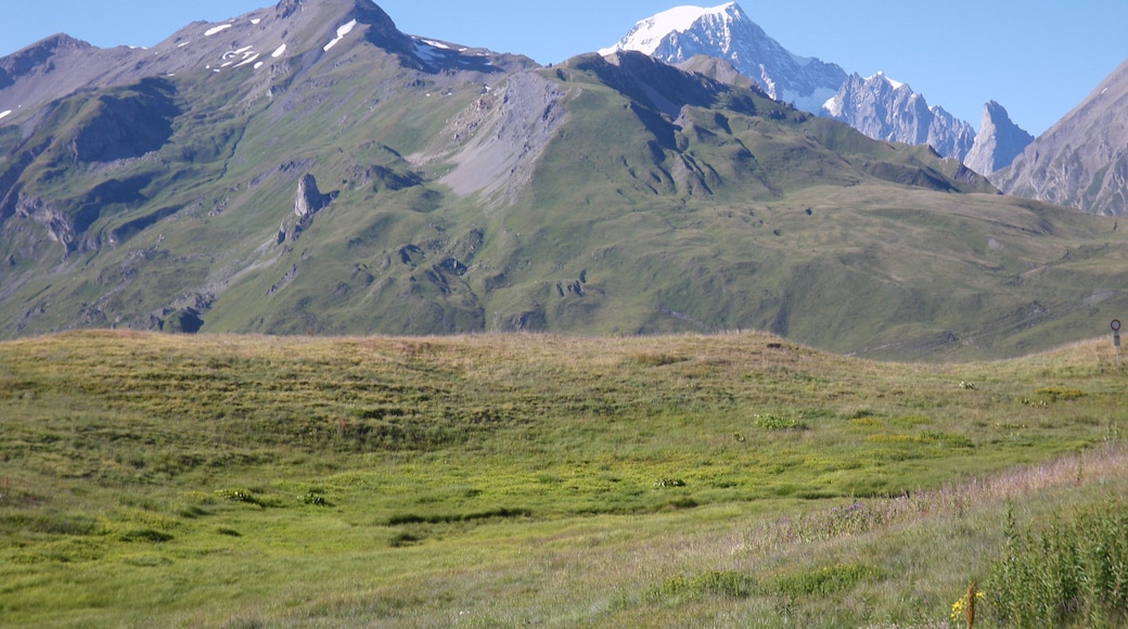 vue depuis le col du petit saint bernard