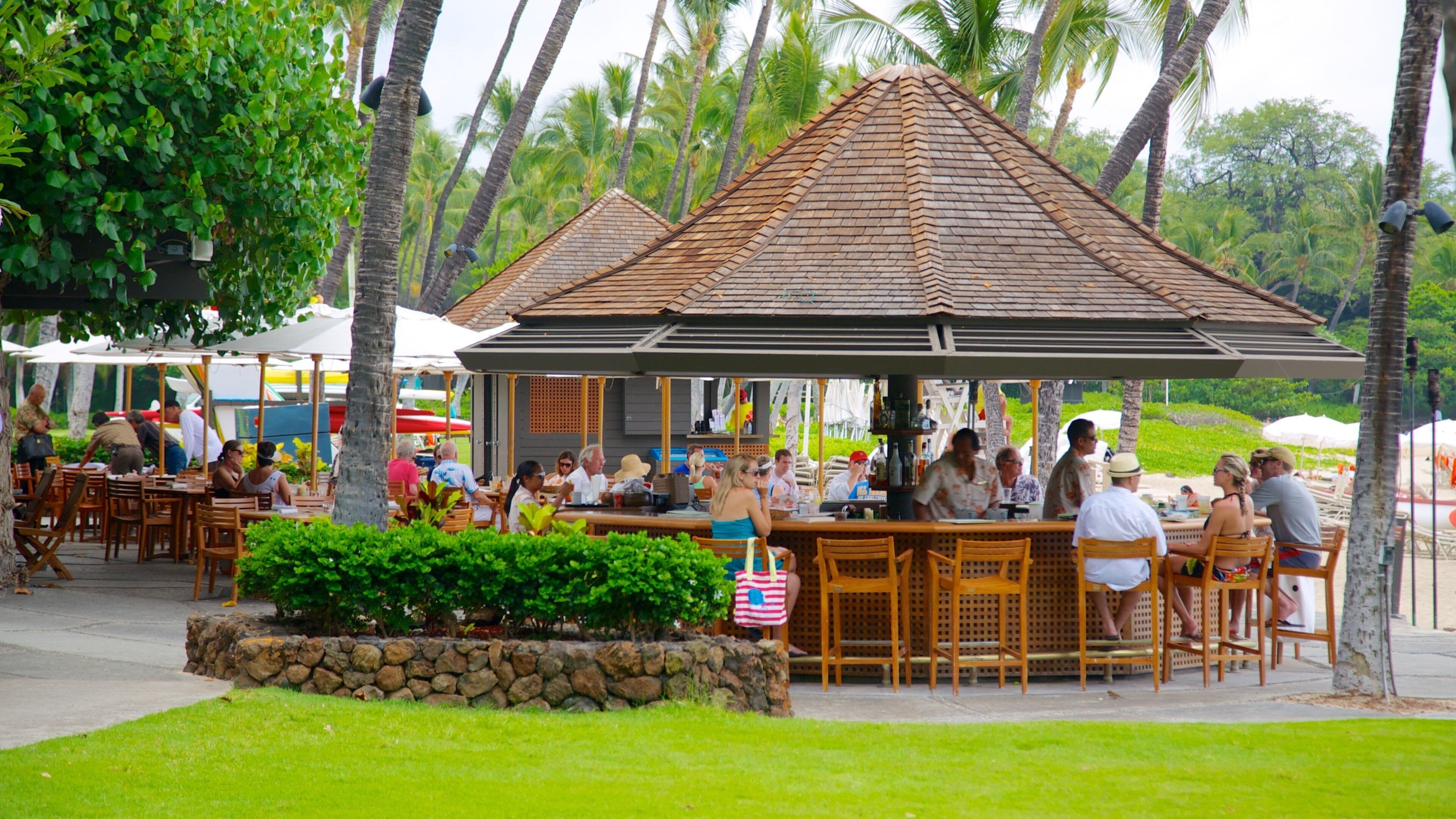 マウナ ケア どの含み アトラクション, ビーチ バー と 屋外での食事