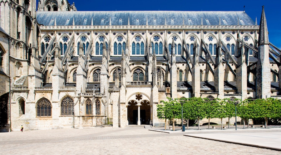 Cathedral Saint-Étienne, Bourges, Centre, France