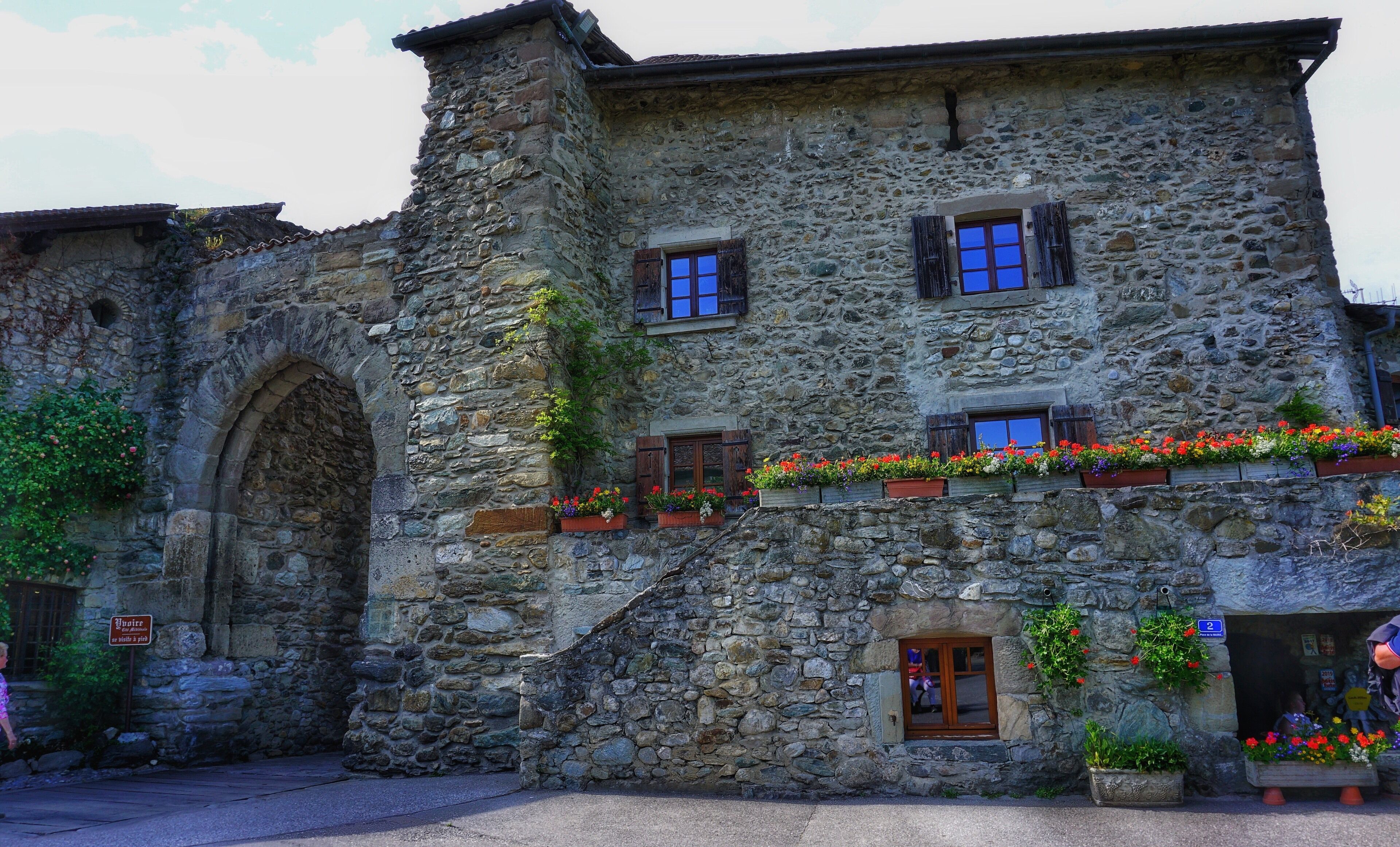 Yvoire, medieteval small town