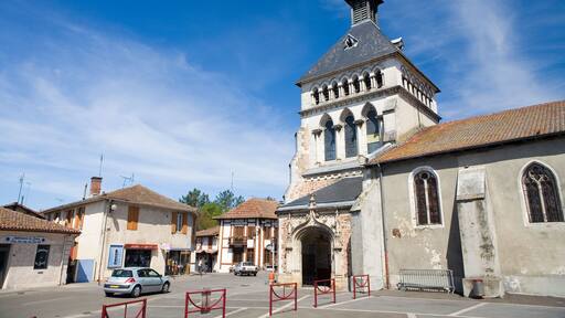 Church at Parentis en Born, Landes, France