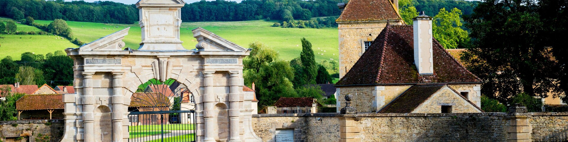 Chateau Commarin, Burgundy-France. Chateau Commarin has gone through 26 generations in the same family. Never been sold. It has been classified as a historical monument since 1949.