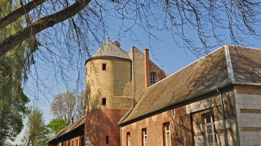 Abbazia benedettina di St. Paul a Wisques, Pas-de-Calais, Hauts-de-France,