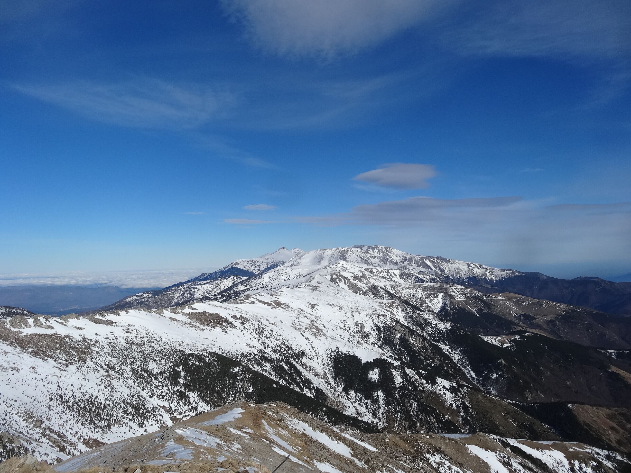 Vistes des del Costabona (desembre 2013)