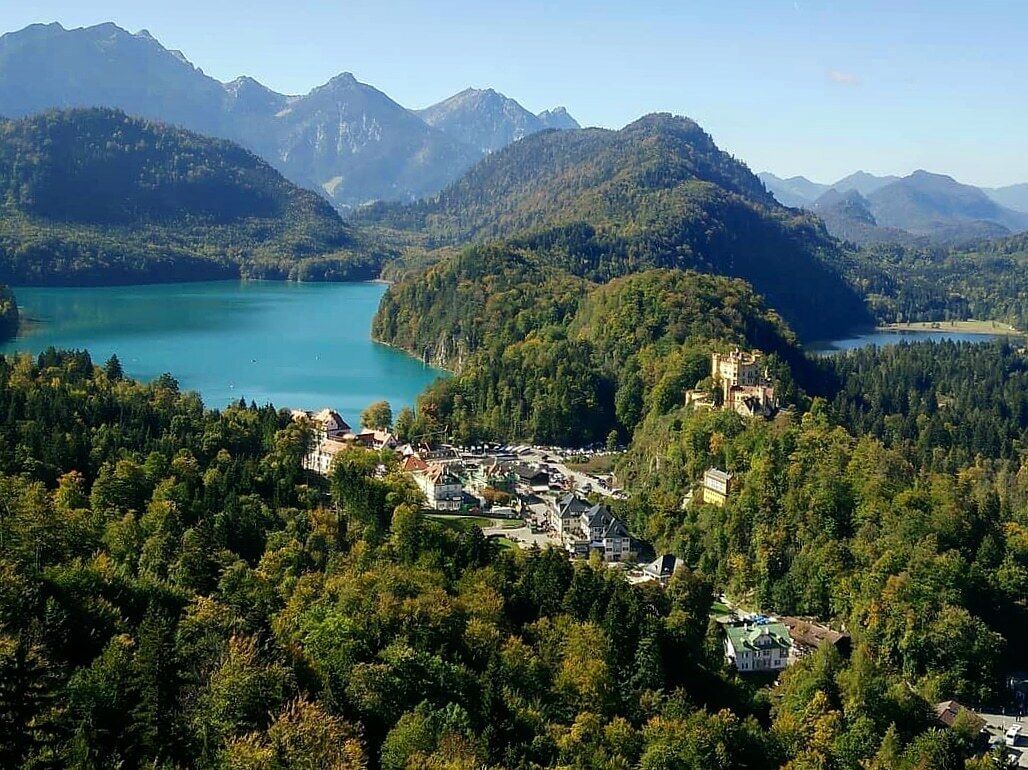 Overlooking Alpsee and Hohenschwangau castle. 

#GreatOutdoors