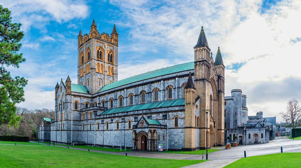 Buckfast Abbey Church, Buckfastleigh, Devon, England, Europe