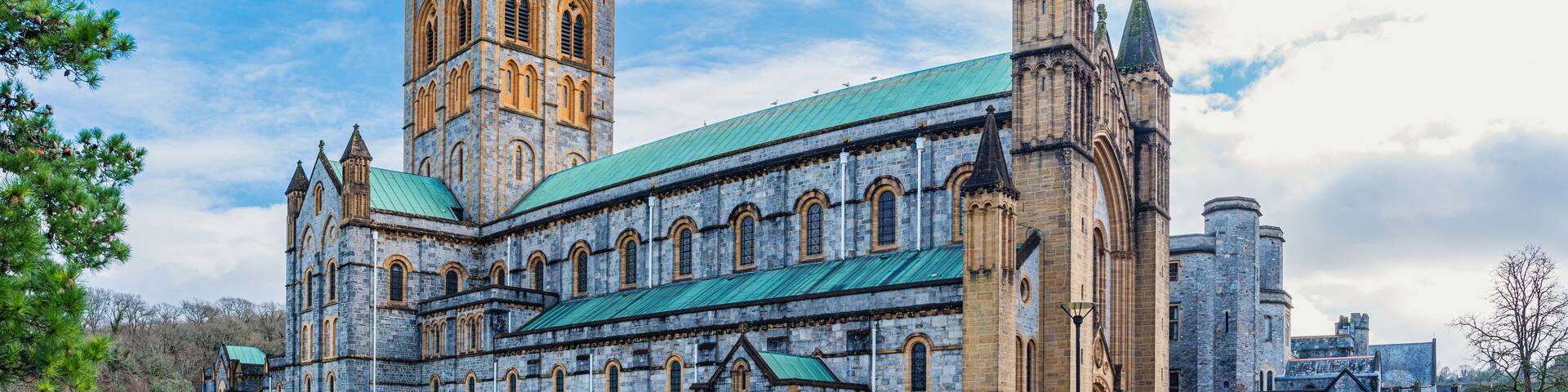 Buckfast Abbey Church, Buckfastleigh, Devon, England, Europe