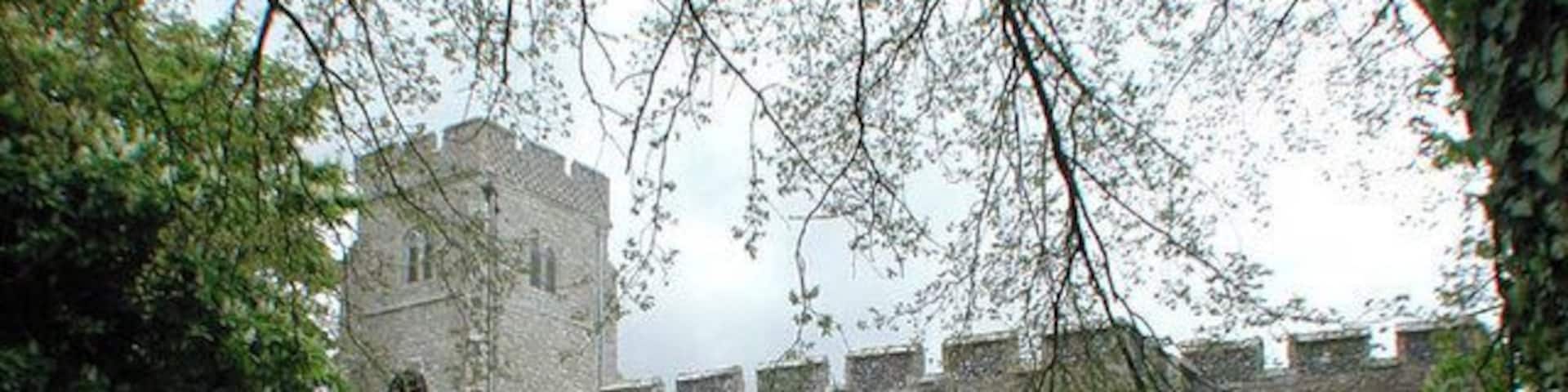All Saints' parish church, Eastchurch, Kent, seen from the southeast