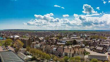 Isle of Sheppey - island off the northern coast of Kent, England, UK
