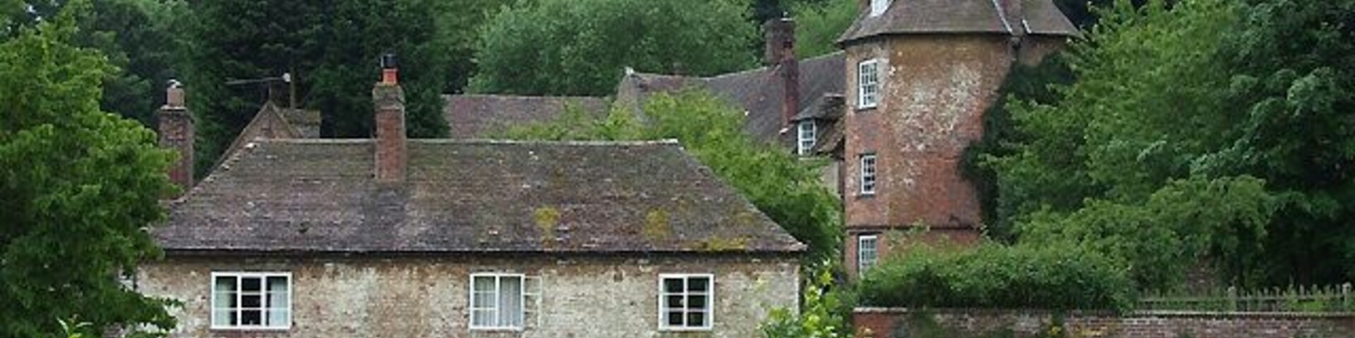 Buildings, Willey Old Hall, Shropshire, near to Willey, Shropshire, Great Britain.