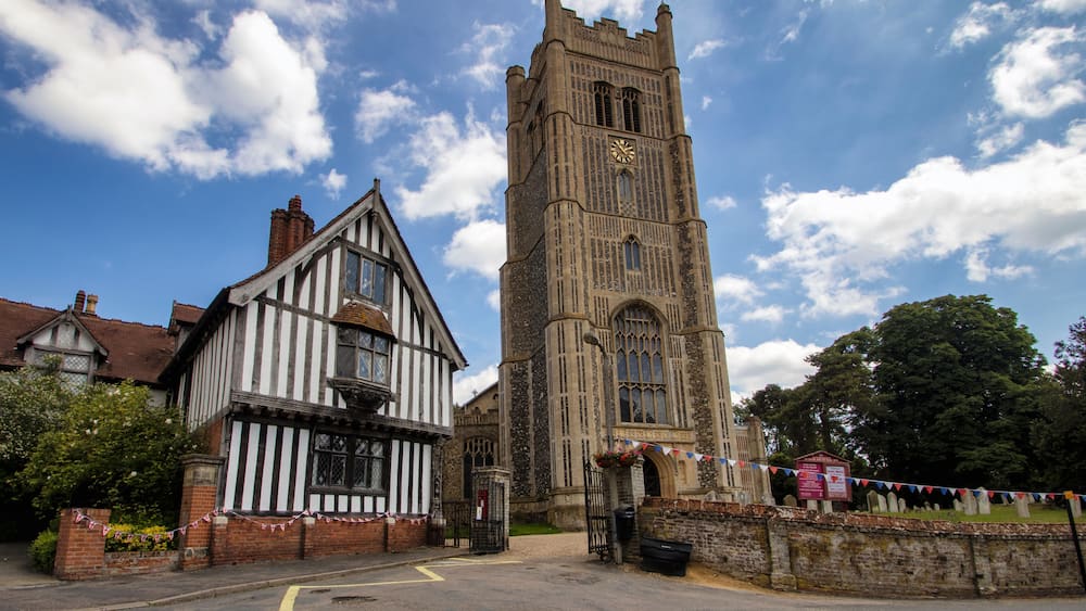 The Parish Church of St Peter and St Paul in Eye, Suffolk, UK
