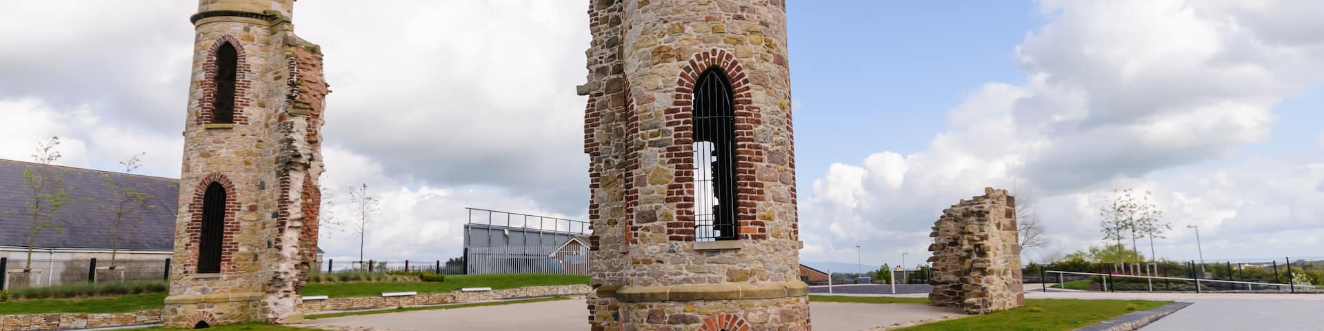 Remains of Knox Hannyngton House, Hill of O'Neill, Dungannon, Northern Ireland
