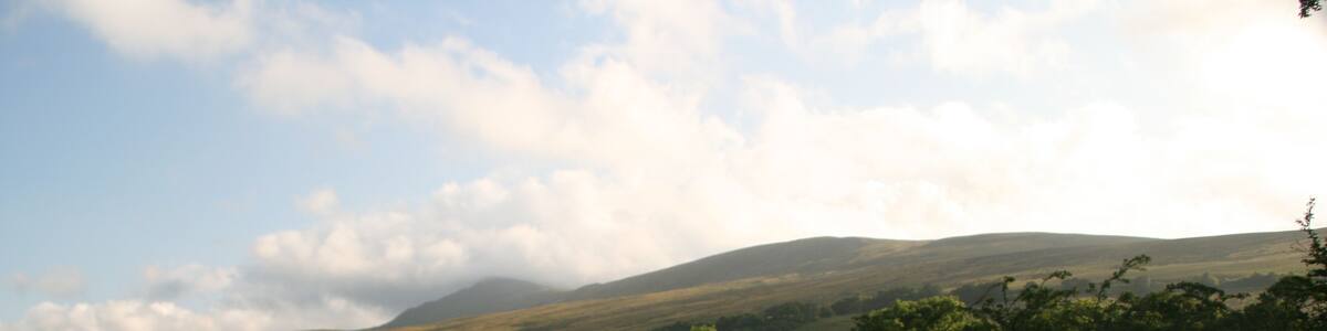El Castillo de Pendragón en la región inglesa de Cumbria.