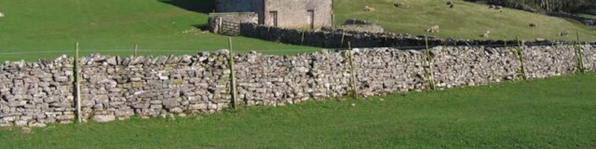 Barn and grazing land
