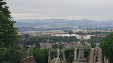 Looking down from Kirriemuir hill