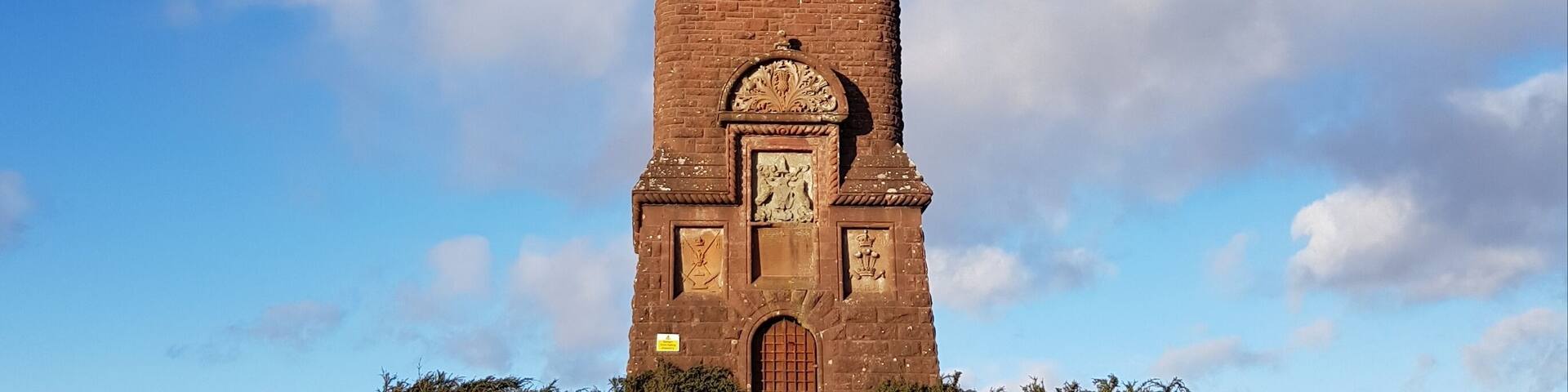 The Airlie Monument was built in 1901 to commemorate David Ogilve, the 9th Earl of Airlie, who died at the Battle of Diamond Hill in South Africa. Its located between Glen Prosen and Glen Clova in Kirriemuir.
The walk starts through the forest and then opens up onto moorland which you can walk further for. Great walk, kind of steep at points but amazing for our dogs. If you can, go back to the start where you will of passed a stone memorial called 'Scott-Wilson memorial'. It's definitely worth a visit!