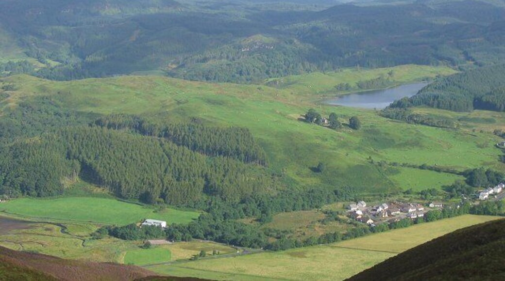Kilmelford seen from Ceann Mor