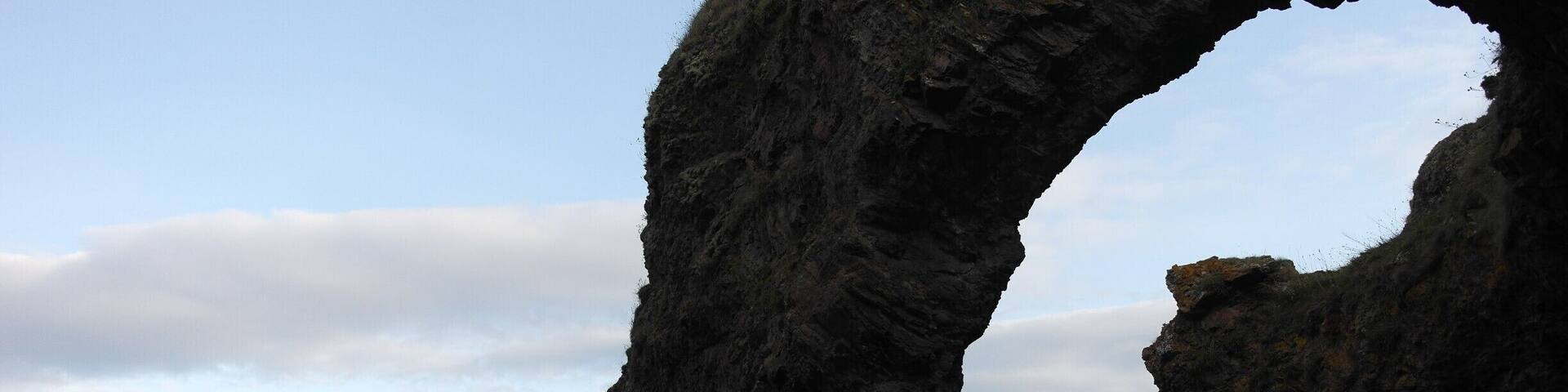 This was a hidden gem that we discovered a few months ago. It is a bit of a walk through some fields and a zig zag path down a cliff but it's definitely worth it for some beautiful caves.
