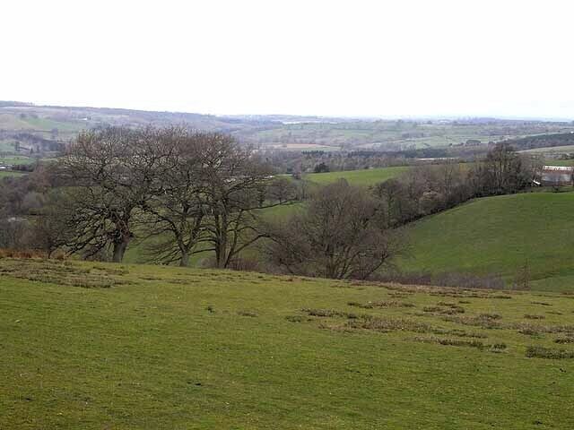 Valley of the North Gill Near Ainstable. Looking out towards the Eden valley.